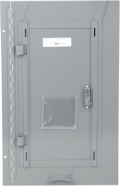 Hinged Surface Enclosure Cover, 20 Inch W x 32 Inch H, NEMA 1, Steel, Grey
