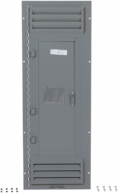 Ventilated Steel Enclosure Cover, NEMA 1, 20 Inch W x 56 Inch H