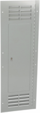 Enclosure Cover, 20 Inch W x 62 Inch H, Grey Steel, NEMA 1, Ventilated