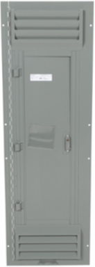 Surface Enclosure Cover, NEMA 1, 20 Inch W x 62 Inch H, Ventilated, Hinged