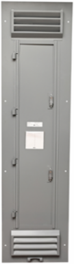 NEMA 1 Panelboard Enclosure Cover, 20 Inch W x 80 Inch H, Steel, Ventilated