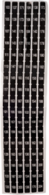 NF Panelboard Number Strip Accessory, Odd/Even, 103 to 204