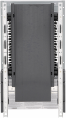 125A Panelboard Interior, Aluminum Bus, 18 Spaces, 4 Wire, 600Y/347V AC
