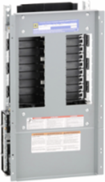 125A Panelboard Interior, Aluminum Bus, 18 Spaces, 4 Wire, 600Y/347V AC