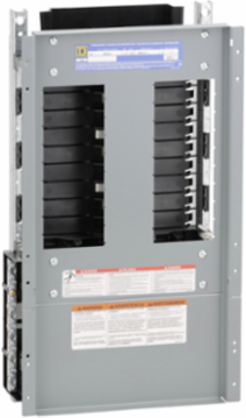 NF Panelboard Interior, 125A, 3 Phase, 18 Pole Spaces, Copper Bus