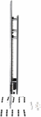 NF Panelboard Interior, 400A, 3 Phase, 66 Pole Spaces, Copper Bus, 48 Inch Tall