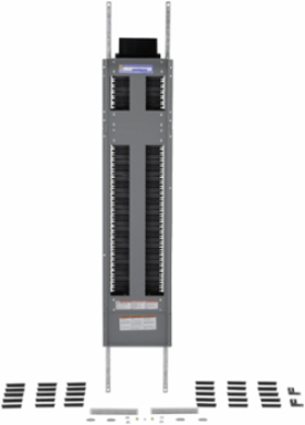 NF Panelboard Interior, 600A, 66 Pole Spaces, 48 Inch Tall, Copper Bus