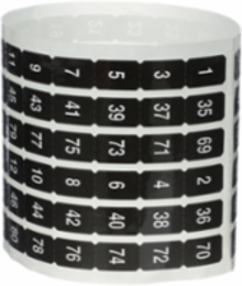 NQ Panelboard Number Strips Kit 1-102, Qty 10