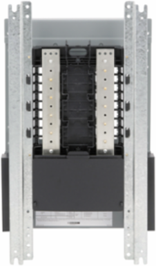 NQ Panelboard Interior 100A, 18 Pole Spaces, 240V AC, Aluminum Bus