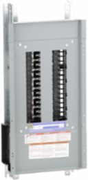 NQ Panelboard Interior, 100A, 30 Pole Spaces, 240V AC, Aluminium