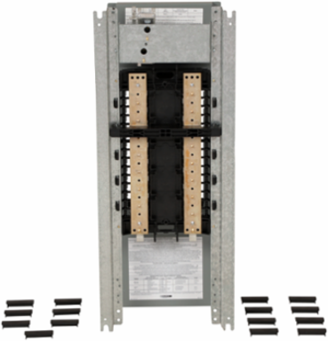 NQ Panelboard Interior 100A, 30 Spaces, 3 Wire, 240V AC, 14 Inch Wide