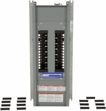 NQ Panelboard Interior 100A, 30 Spaces, 3 Wire, 240V AC, 14 Inch Wide