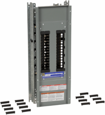 NQ Panelboard Interior 100A, 30 Spaces, 3 Wire, 240V AC, 14 Inch Wide
