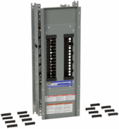 NQ Panelboard Interior 100A, 30 Spaces, 3 Wire, 240V AC, 14 Inch Wide