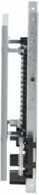 NQ Panelboard Interior, 225A, 30 Pole Spaces, 240V AC, 1 Phase, Cu Bus