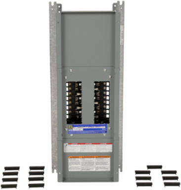 NQ Panelboard Interior, 100A, 3 Phase, 18 Circuits, 240V AC, 4 Wire