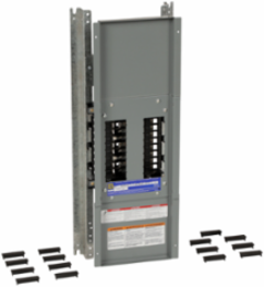 NQ Panelboard Interior, 100A, 3 Phase, 18 Circuits, 240V AC, 4 Wire