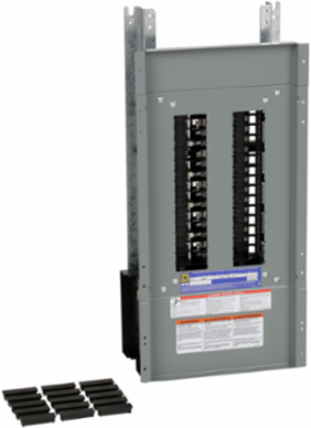 NQ Panelboard Interior, 100A, 30 Pole Spaces, 3 Phase, 4 Wire, 240V AC