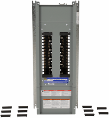 NQ Panelboard Interior, 225A, 30 Pole Spaces, Copper Bus, 14 Inch Width