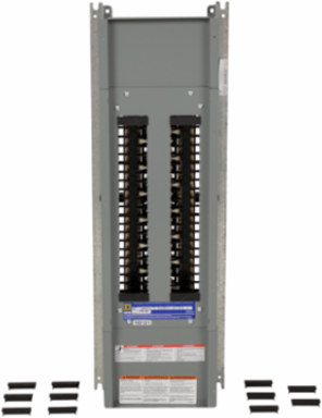 NQ Panelboard Interior, 225A, Copper Bus, 42 Pole Spaces, 14 Inch Wide