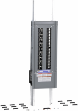 NQ Panelboard Interior 600A, 54 Pole Spaces, 240VAC, Copper Bus