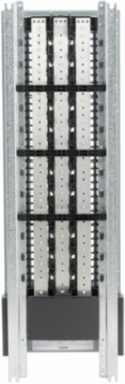 NQ Panelboard Interior, 225A, 3 Phase, 72 Pole Spaces, Aluminum Bus