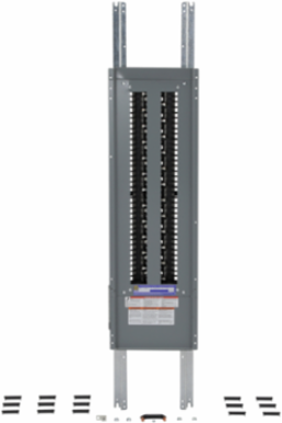 NQ Panelboard Interior, 400A, 72 Circuits, 4-Wire, 240V AC, Aluminum
