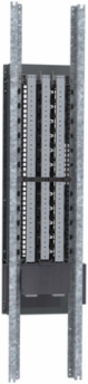 NQ Panelboard Interior, 400A, 72 Circuits, 4-Wire, 240V AC, Aluminum