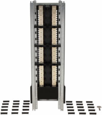 NQ Panelboard Interior, 225A, 1 Phase, 72 Spaces, Aluminum Bus, 240VAC