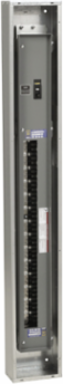 NQ Panelboard Interior, 225A Main Breaker, 42 Spaces, 240V AC, Copper Bus
