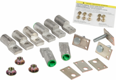 Compression Lug Kit 400A, AWG 2/0 to 500 kcmil, Aluminium