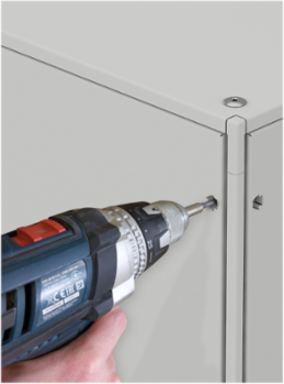 Side Panels for Electrical Enclosure 2000mm x 800mm, Steel, Set of 2
