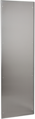 Stainless Steel Side Panels 500 mm Width, 2000 mm Height, Scotch-Brite Finish