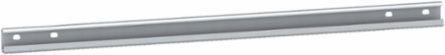 Asymmetrical Mounting Rail 32 mm x 15 mm, 2000 mm Length, Galvanised Steel
