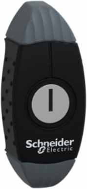 Key Handle with Key 1242 for Spacial S3D Enclosure, Lock Type: Key Lock, Material: PA + TES, Zamak