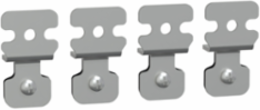Steel Wall Fixing Lugs Set, 4 Pieces, 70 kg Load Capacity, 22 mm Width