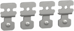 Steel Wall Fixing Lugs for Spacial S3D Enclosure, 74mm x 42mm x 12mm, 250kg Load