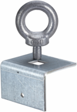 Lifting Eyes Set of 2, M8, 200 kg Load Capacity, 29 mm Diameter