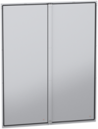 Rear panel, PanelSeT SFN, for electrical enclosure H2000 W1600mm, external fixing