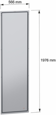 Rear Panel for Enclosure H2000 W600mm, Steel, Multi-Purpose