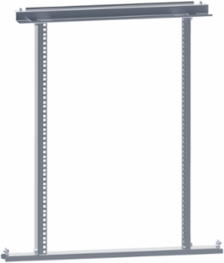 19 Inch Fixed Chassis 17U - Sheet Steel, Gray RAL 7035, 3 kg Load