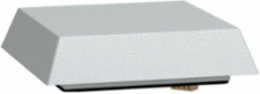 Roof outlet grille - cut-out 228x228mm - ext. dim 90x340x340mm - IP54, grey