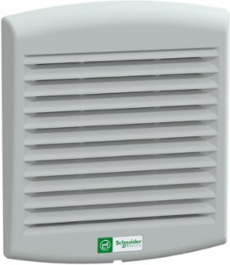 Outlet Grille 125 x 125 mm with Filter, IP54 Protection