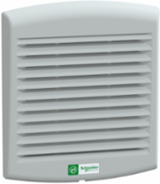 Outlet Grille 125 x 125 mm with Filter, IP54 Protection