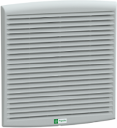 Prisma iPM Outlet Grille, 291x291 mm Cut-Out, IP54, Grey RAL 7035