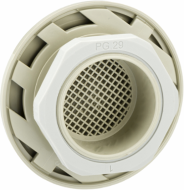 ClimaSys Airing Grille 38mm Cut-Out IP45 Plastic Louvre