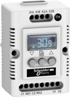 ClimaSys CC Electronic Thermostat -40 to 80°C, 90-140V AC, OLED Display