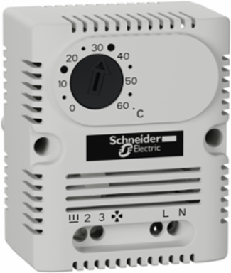 ClimaSys CC Thermostat 250V, 5-60°C, 1 NO/NC, IP20, 100g