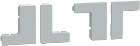 Blanking Corner Plate Thermoplastic for PanelSeT PLM, 330 mm x 430 mm