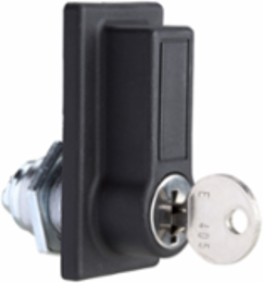 Polyamide Handle Lock 405 for Spacial S3X Enclosures, Key Lock Type